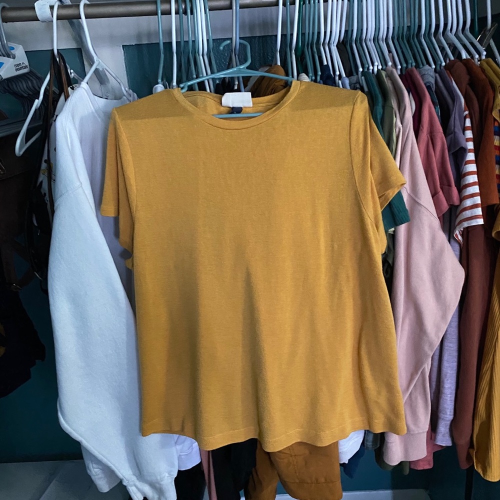 Yellow shirt